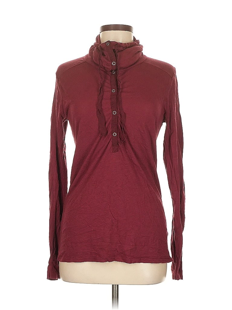 Click to view more detailed imagery on our partner's website Pre-owned Michael Stars Long Sleeve Turtleneck In Brown