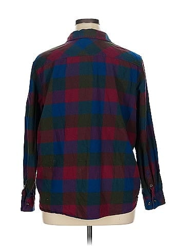 Natural Reflections Long Sleeve Button-Down Shirt (view 2)