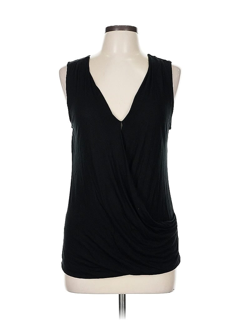 Pre-owned Banana Republic Sleeveless T-shirt In Black