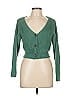 Moonsea 100% Nylon Green Cardigan Size L - photo 1