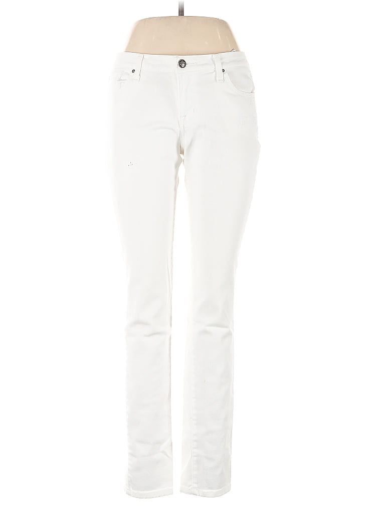 Pre-owned Jessica Simpson Jeans In White