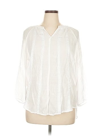 Counterparts 3/4 Sleeve Blouse (view 1)