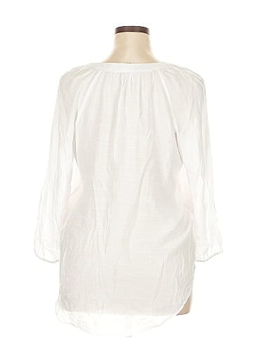Counterparts 3/4 Sleeve Blouse (view 2)