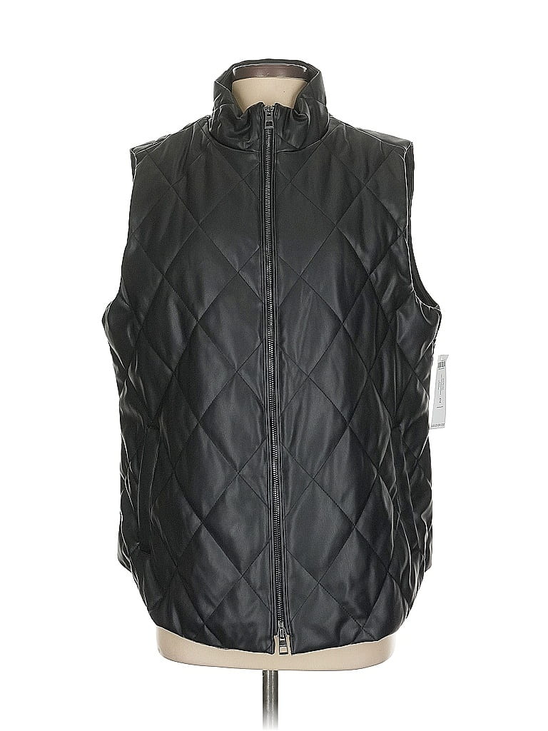 Pre-owned Assorted Brands Vest In Black