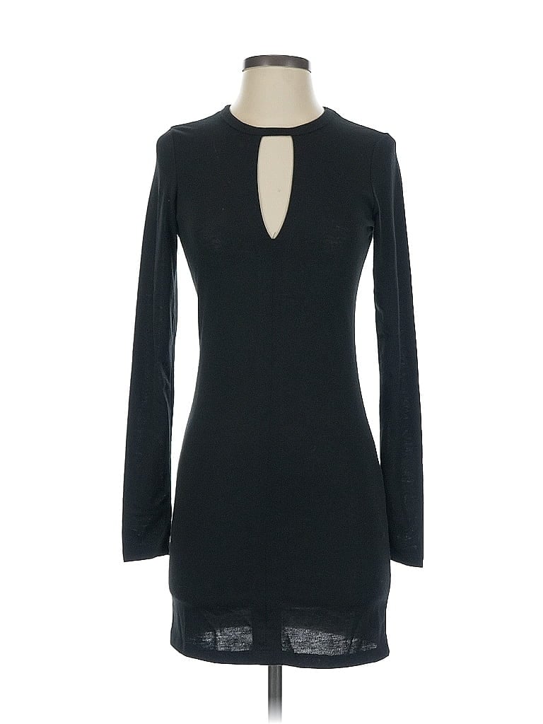 Pre-owned Wilfred Cocktail Dress In Black