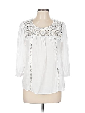 Figueroa & Flower 3/4 Sleeve Blouse (view 1)