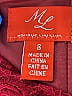 ML Monique Lhuillier Red Cocktail Dress Size 8 - photo 8