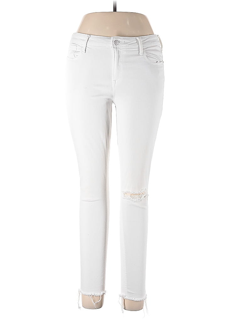 Click to view more detailed imagery on our partner's website Pre-owned Old Navy Jeans In White