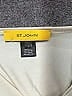St. John Ivory 3/4 Sleeve T-Shirt Size L - photo 3