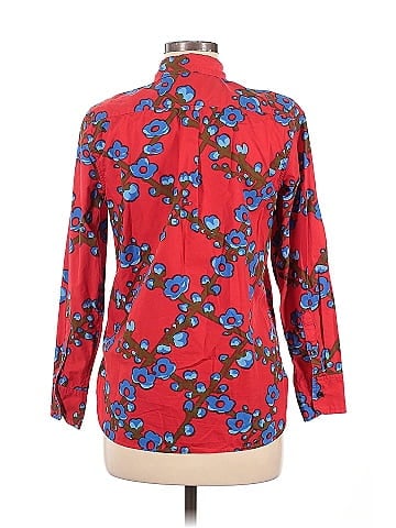 J.Crew Collection Long Sleeve Blouse (view 2)