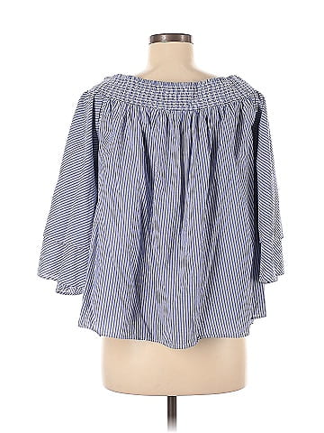 INC International Concepts 3/4 Sleeve Blouse (view 2)