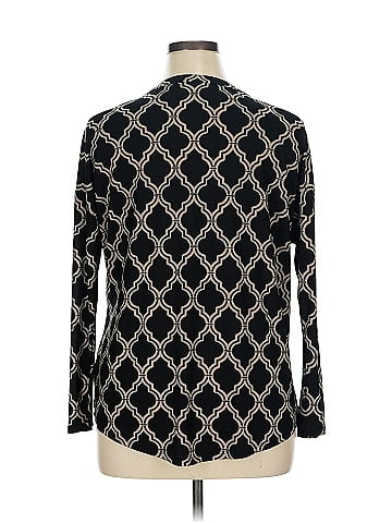 Dana Buchman Long Sleeve Blouse (view 2)