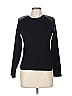 Zara W&B Collection Black Long Sleeve Top Size L - photo 1