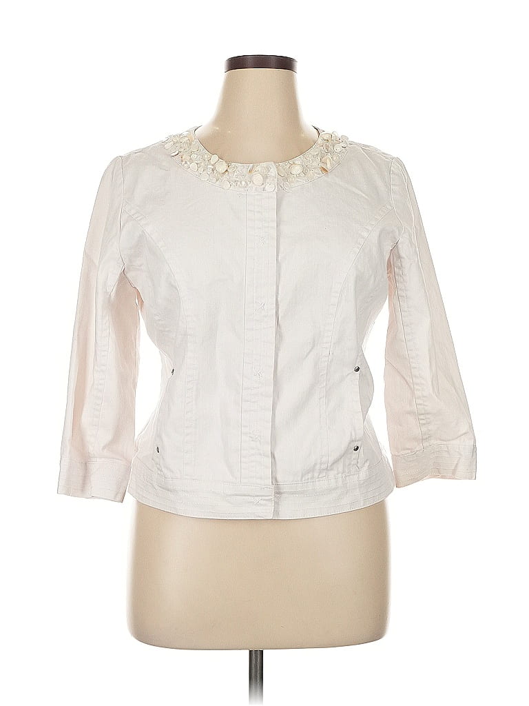 Ruby Rd Jacket Ruby Rd. Ivory Jacket Size 14 - 68% off | ThredUp