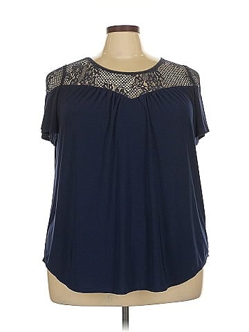 Perseption Concept Short Sleeve Blouse (view 1)