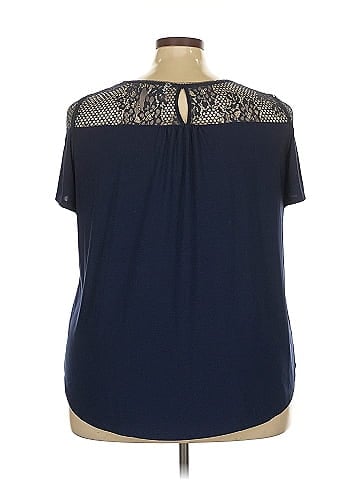 Perseption Concept Short Sleeve Blouse (view 2)