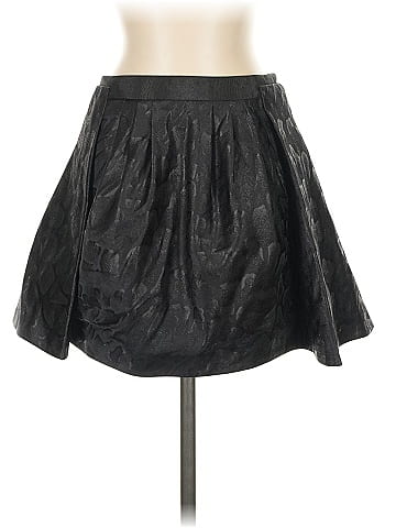 Armani Exchange Faux Leather Skirt (view 1)