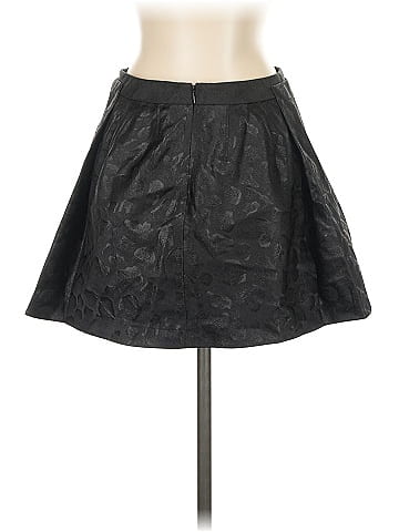 Armani Exchange Faux Leather Skirt (view 2)