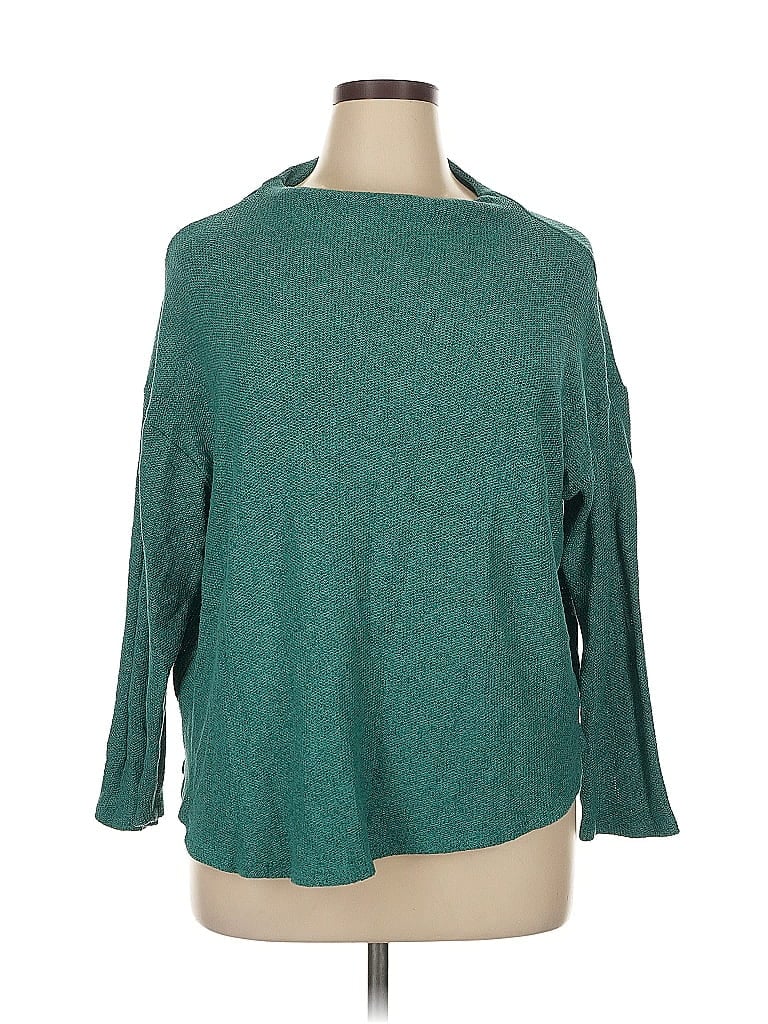 Pre-owned Old Navy Pullover Sweater In Green