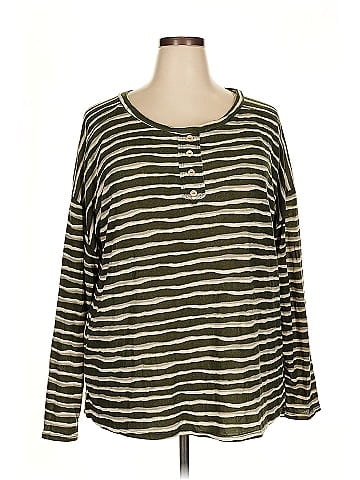 Glitzy Girlz Long Sleeve Henley (view 1)