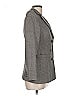 Armani Collezioni Houndstooth Gray Wool Blazer Size 6 - photo 4
