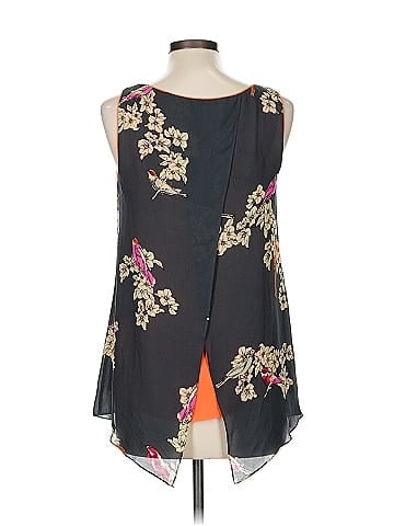 Rachel Roy Sleeveless Silk Top (view 2)