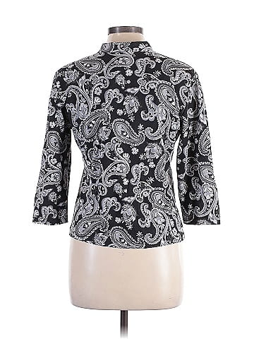 Hearts of Palm Woman 3/4 Sleeve Blouse (view 2)