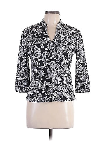 Hearts of Palm Woman 3/4 Sleeve Blouse (view 1)