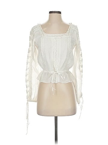 LoveShackFancy Long Sleeve Blouse (view 1)
