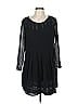 Laura Ashley 100% Silk Black Casual Dress Size UK 14 / US 10 - photo 1