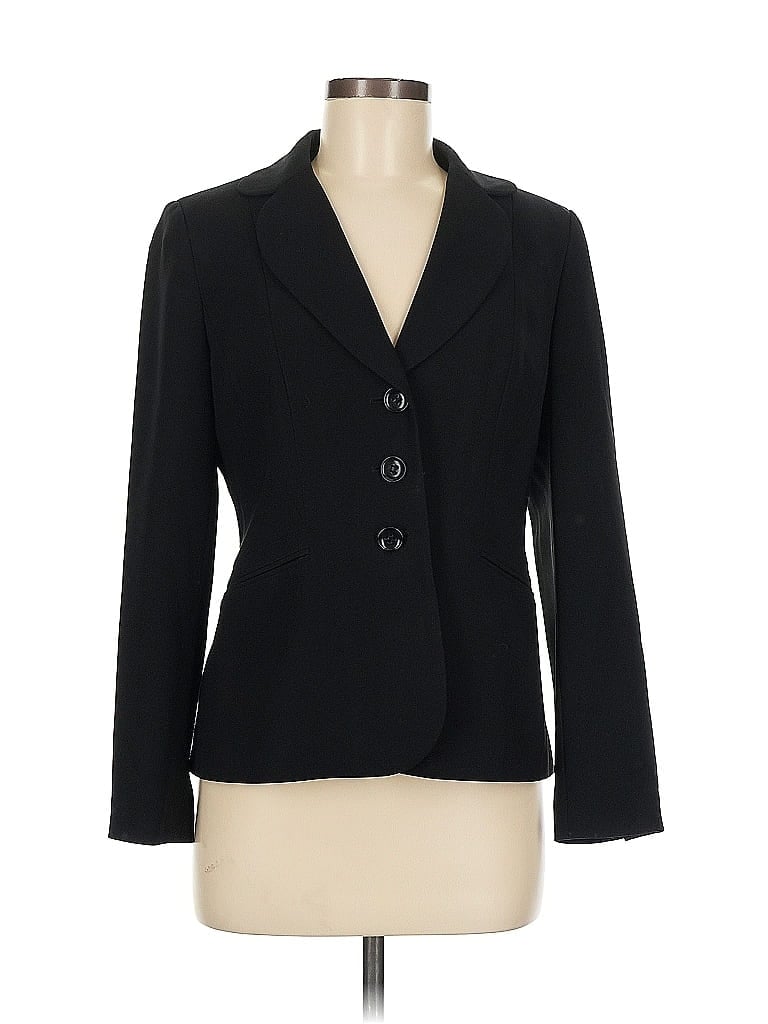 Pre-owned Ann Taylor Blazer Jacket In Black
