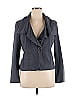 Spiegel Chevron-herringbone Gray Blazer Size 14 - photo 1
