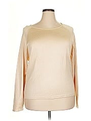 Linda Allard Ellen Tracy Silk Pullover Sweater