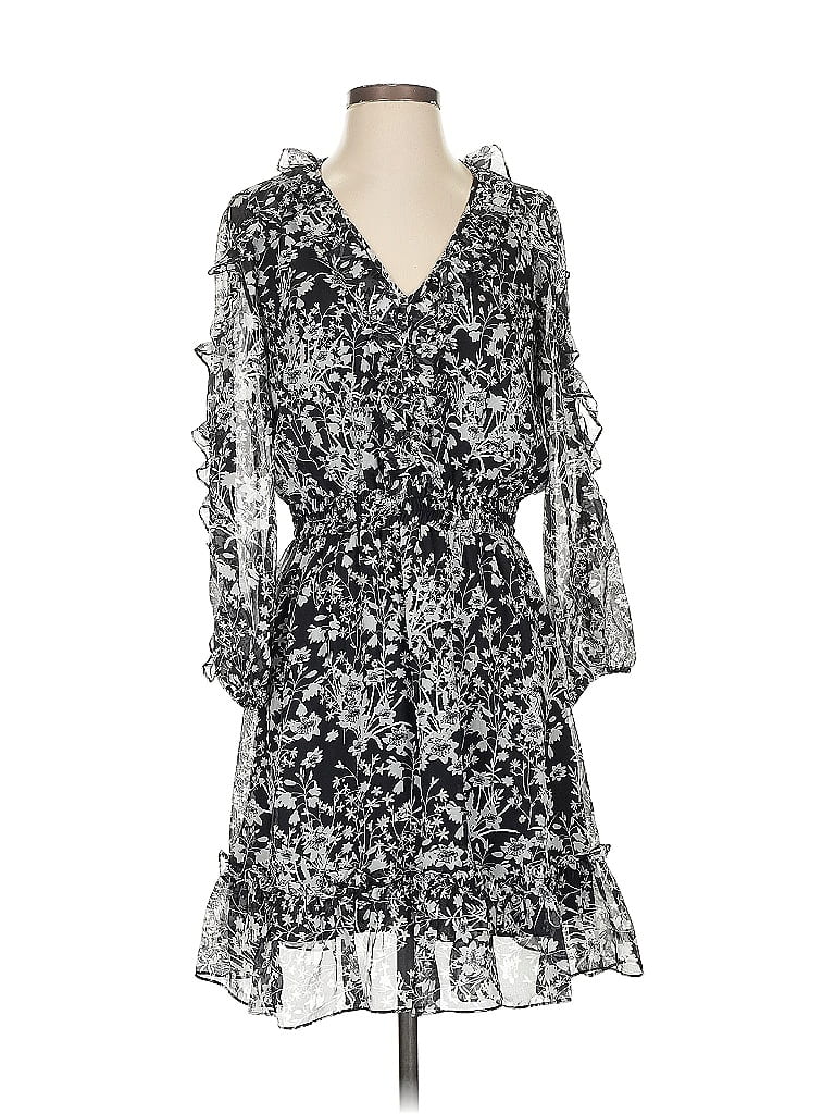 Pre-owned Shoshanna Cocktail Dress In Black