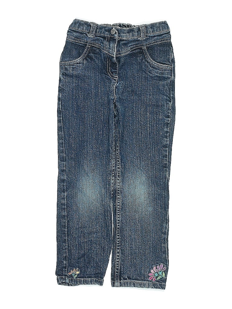 Hanna Andersson Hearts Blue Jeans Size 110 (big kids) - photo 1