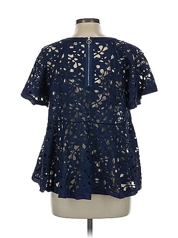 Eri + Ali Short Sleeve Blouse (view 2)