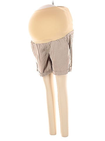 a:glow Khaki Shorts (view 1)