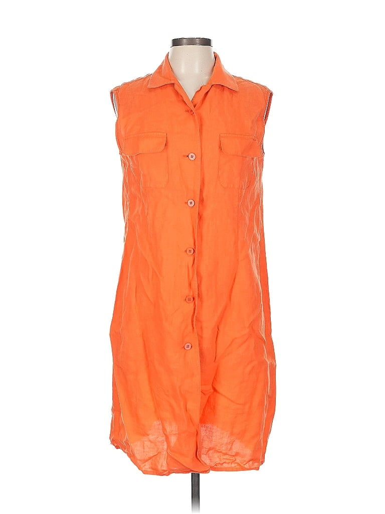 Giorgio Armani Orange Casual Dress Size 10 - photo 1