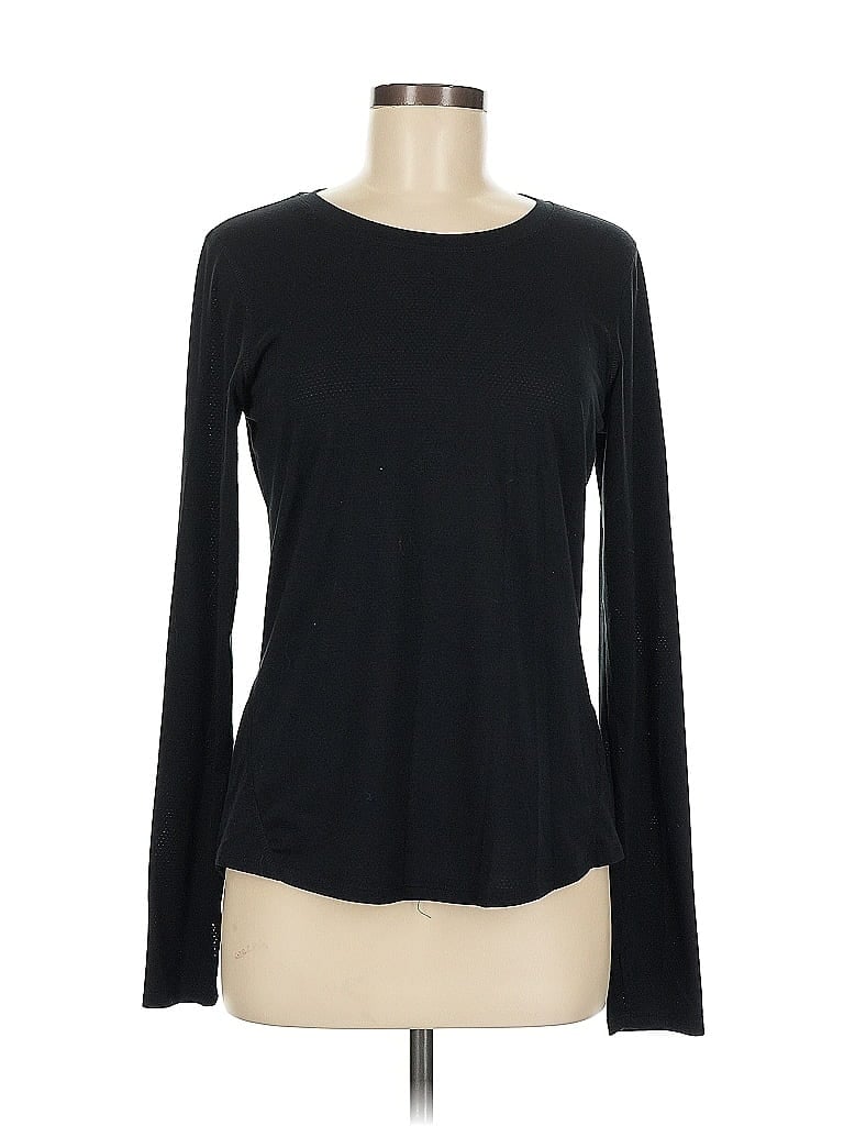 Marika Black Long Sleeve T-Shirt Size M - photo 1