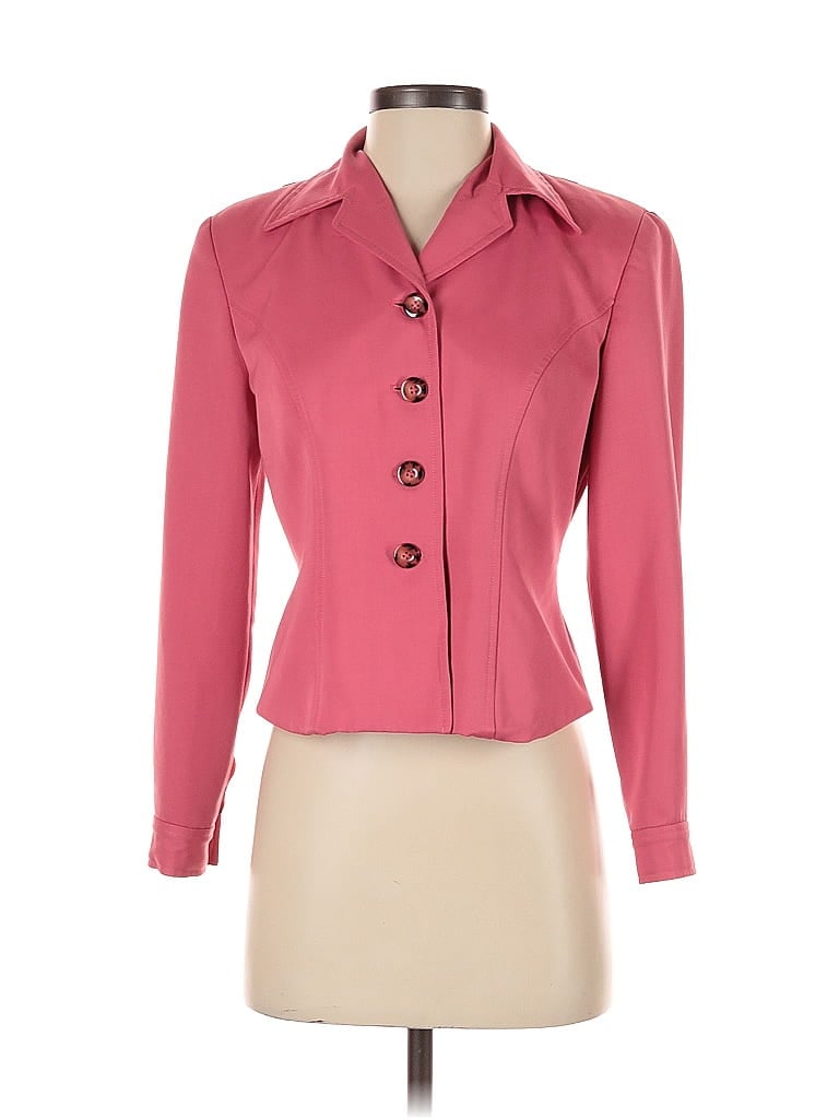 Pre-owned Gianni Blazer Jacket In Pink