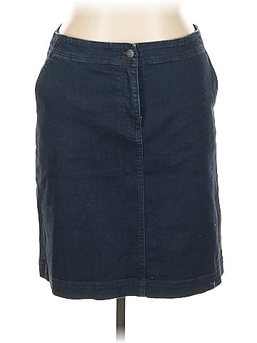 Unbranded Denim Skirt (view 1)