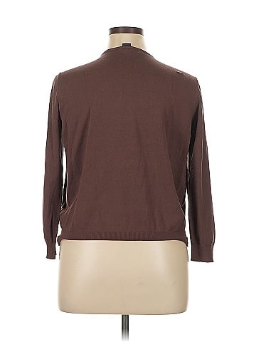 August Silk Long Sleeve Silk Top (view 2)