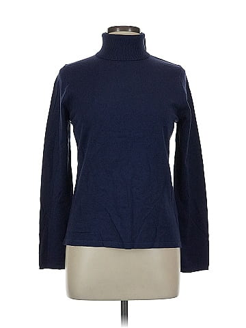 August Silk Turtleneck Sweater (view 1)