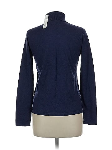 August Silk Turtleneck Sweater (view 2)