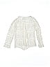Assorted Brands Ivory Long Sleeve Blouse Size 7 - 8 - photo 2
