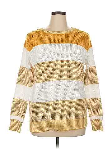 Pink Clover Pullover Sweater (view 1)
