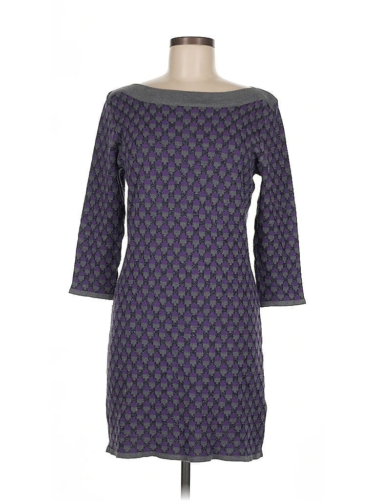 Pre-owned Zero Degrees Celsius Casual Dress In Purple