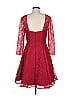 ML Monique Lhuillier Red Cocktail Dress Size 8 - photo 2