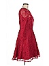 ML Monique Lhuillier Red Cocktail Dress Size 8 - photo 4