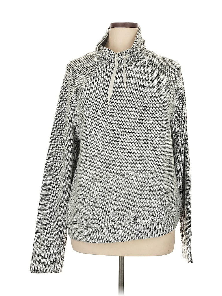 Pre-owned Offline By Aerie Pullover Sweater In Gray
